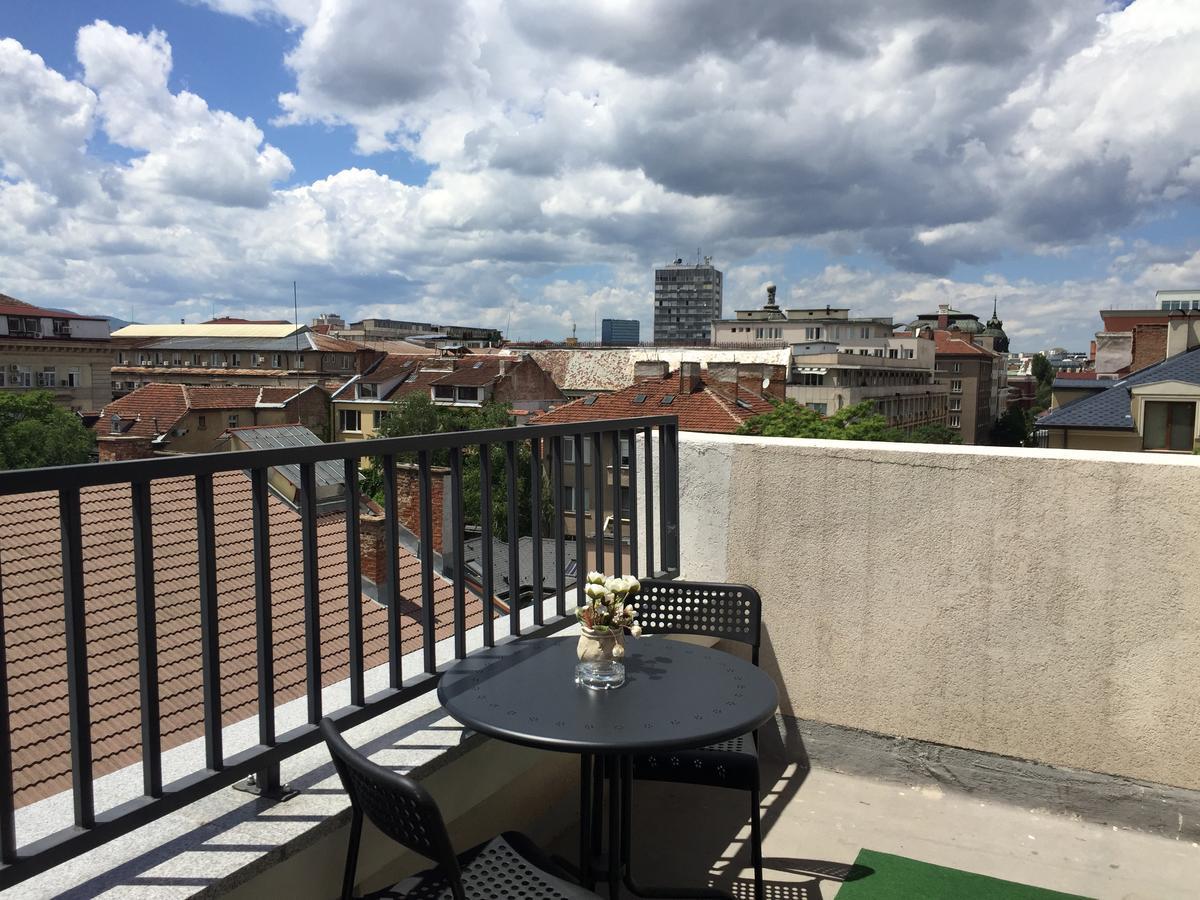 Rooftop Oscar Rooms Sofia Luaran gambar